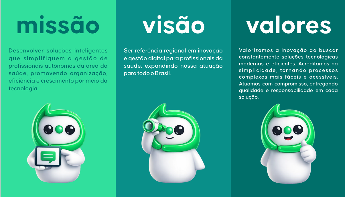 Missão, Visão e Valores da GestChat